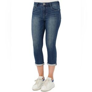 Democracy‎ “Ab” Solution High Rise Slim Straight Crop Jeans - Size 12 - NWT